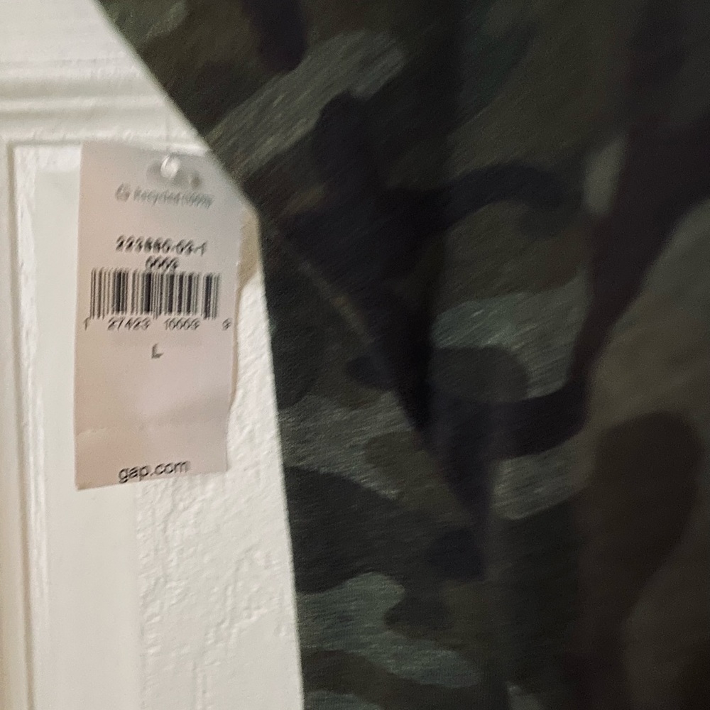 GAP camouflage sweater dress